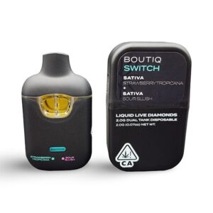 boutiq switch Sativa Strawberry Tropical Sativa Sour Slush1